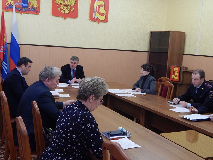 Состоялось очередное заседание Антитеррористической комиссии и оперативной группы городского округа Вичуга 
